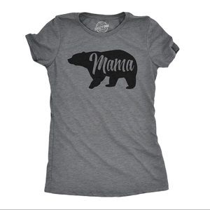 Mama Bear Grey T-shirt